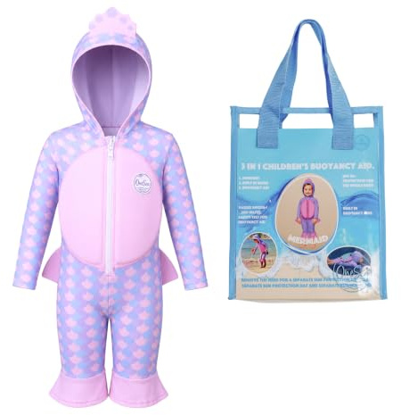 OneSea Mermaid 3-in-1 Children’s Buoyancy Aid Swimsuit (2-3 Years)