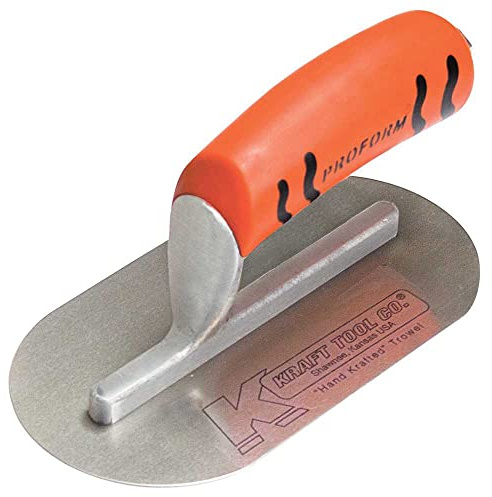 Kraft Concrete Mini Pool Trowel 7.5 x 4 w/ProForm Handle