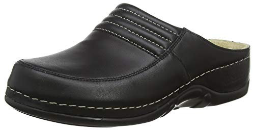 Berkemann Damen Victoria Clogs, Schwarz 903, 35.5 EU