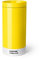 Pantone Reisebecher, Edelstahl, ABS, Yellow 012, 75 mm