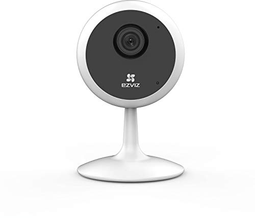 EZVIZ C1C 1080P Indoor Wifi Surveillance Camera with 12m Night Vision, Two-Way Audio, Motion Detection, 130 Wide Angle, 2.4Ghz Wi-Fi, IP Camera Compatible with Alexa