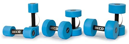 Beco 3 Paar Aquahanteln Größe S, M und L Aquatraining Krafttraining Aquasports