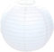 KARRMA 2 x White Paper Lampshade - Classic Bamboo Style Ribbed Paper Lantern Lamp Shade (50 CM)