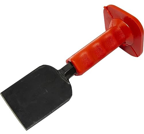 New Heavy Duty Pro Brick Bolster Chisel - Strong & Robust Hand Tool | Sustainable Building, Versatile, Heavy Duty, Brick Work | Grip Handle, Protective Lip, Precise