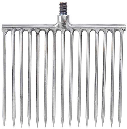 Jaxenor Forchetta da concerto con lancia in acciaio inox, resistente e compatta per pesca all'aperto