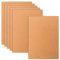 6 tableros de madera MDF A4 para manualidades, 2 mm, tableros de fibra de densidad media, hojas rectangulares de madera MDF para grabado láser, pintura, pirografía, proyectos de bricolaje y decoración