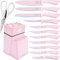 XYJ Auténtico Desde 1986,Juego De Bloque De Cuchillos,Juego De Cuchillos De Cocina Con Soporte De Cuchillo,Acero Inoxidable Japonés Juego De Cuchillo De Cocina,Tijeras Para Pelar Pan Cortar Cuchillo