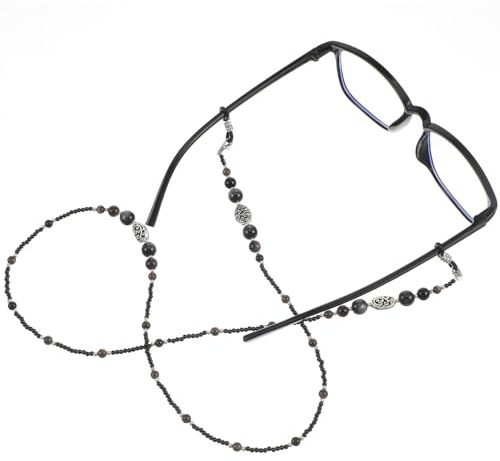 APLZGMG Beaded Eyeglass Chains For Women Stylish Eyeglass & Sunglass Strap For Women Elegant Sunglasses Glasses Chain Strap Holder Around Neck