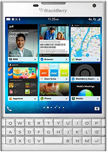 BlackBerry Passport 4.5-inch SIM-Free Smartphone - White