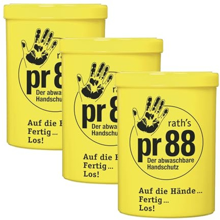 Hautschutzcreme PR88-SET silikonfrei, wasserlöslich 1000 ml Dose; 3 Stück