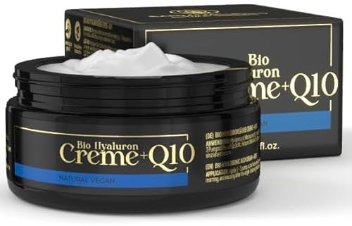 Crema viso antirughe • Ácido hialurónico cuádruple + Q10 • 100ml • con protección UV natural • Crema viso • crema idratante viso uomini e donne • crema antirughe • crema viso acido ialuronico