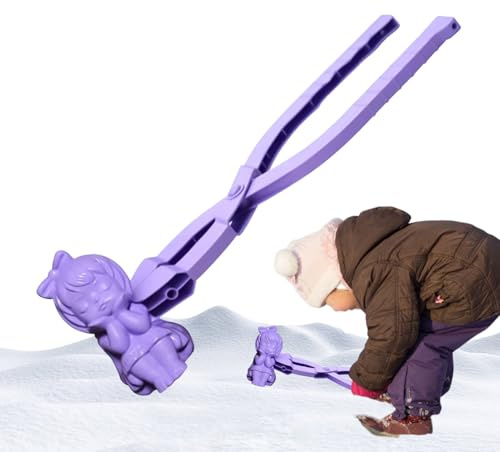 Generisk snömakare, rolig och lekklämma – pysselset, för utomhusaktiviteter hemma skola vinterfest present aktiviteter och jul