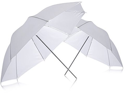 Neewer (2) 33 83cm Photography Studio Flash Translucent White Soft Umbrella