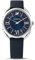 Swarovski Crystalline Glam Uhr, Lederarmband, Blau, Edelstahl