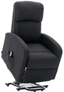 Astan Hogar Sillón Relax con Función Auto-Ayuda (Levanta Personas), Reclinación Eléctrica, Tapizado en Tela, Modelo Premium Plus AH-AR30630NG