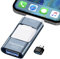 ZARMST 128GB USB Stick für Phone, Speicherstick Externer Speichererweiterung Fotostick, Flash Laufwerk für Android Handy Computer Laptop PC, Daten/Bilder/Filme kopierten Mit Einem klick (Blau)