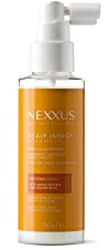 Nexxus, Inergy Scalp Behandling, professionell sköljfri behandling för fint och tunt hår, vitamin B, veteprotein och ingefärarot, för starkare och mer hållbart hår, 100 ml