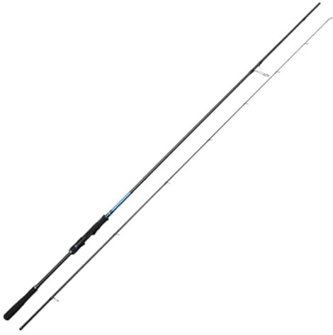 Savage Gear SGS6 Eging Spinnrute, Angelruten, Spinnruten, Raubfisch, Hecht, Barsch, Forelle, Zander, Unisex, Schwarz, 2.51m