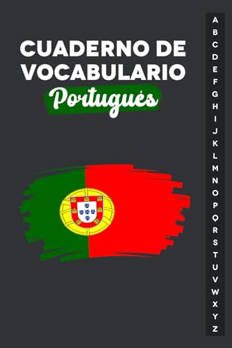 Cuaderno de Vocabulario Portugués: Libro con índice Alfabético para Registrar 2496 Palabras de Vocabulario, Formato A5