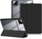 DINGGUAGUA Funda para Xiaomi Pad 6S Pro 12.4 Pulgadas Tablet 2024,Con S Pen Holder - Antigolpes Delgada Cubierta Trasera Transparente,Negro