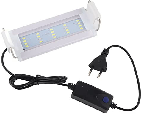 Aquarium Licht, LED Aquarium Beleuchtung, Clip auf Aquarium Mini LED Licht Aquarium Lampe Mini LED Licht Aquariumlampe 220V