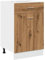 vidaXL Schubunterschrank Lyon Artisan-Eiche 50x46x81,5 cm Holzwerkstoff