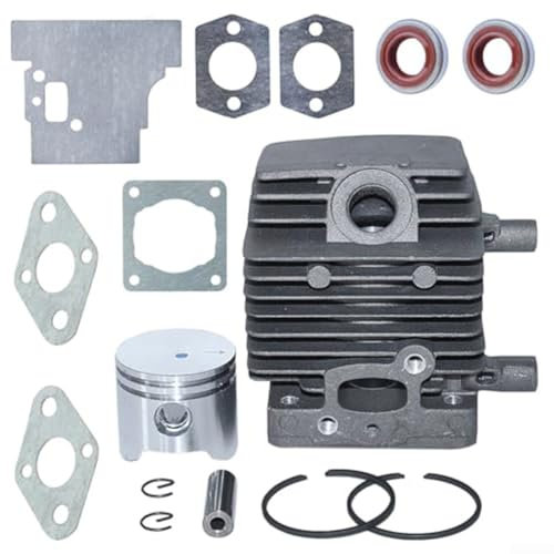 Kit complet de rondelle de piston de cylindre de 34 mm pour débroussailleuse compatible avec les modèles de la série FS tels que FS75, FS80, etc