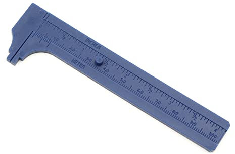 DOUBLE MALIPER Strumento di misurazione scorrevole portatile per la misurazione di pietre preziose e componenti gioielli perla 0-100 mm