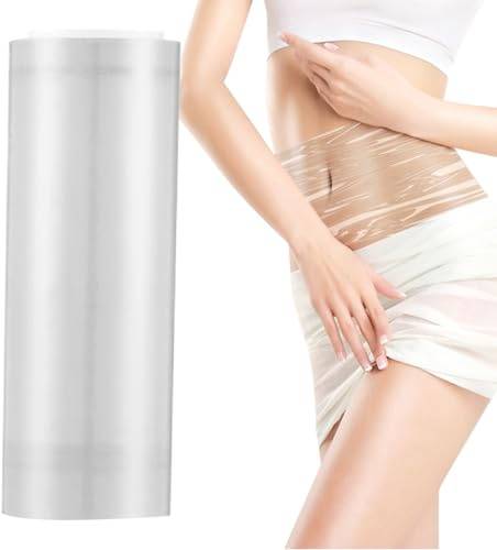 Película estirable – Embalaje con asa, 5 pulgadas x 600 cm por paquete | Adecuado para entrenadores deportivos que aseguran bloques de hielo, materiales móviles, aplicaciones de spa corporal y un us