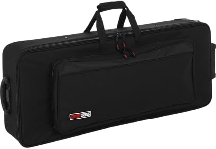Gator 49-Note 38x15x55 inches Lightweight Keyboard Case On Wheels