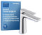 Duravit Tulum Waschtischarmatur, Größe M (Auslauf Höhe 122 mm), Wasserhahn Bad, Waschbecken Armatur, Chrom