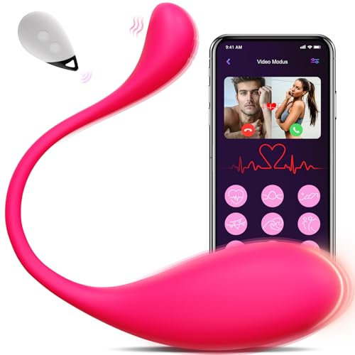 HIVEFUN Sex Spielzeug für die Frau Vibration für Frauen, APP Vibrator mit 9 Modi Erotisches Sexspielzeug für Paare Vibratoren, Vibratorstarb Frauen Klitoris Dildo Vibro Ei Sex Toys mit Fernsteuerung