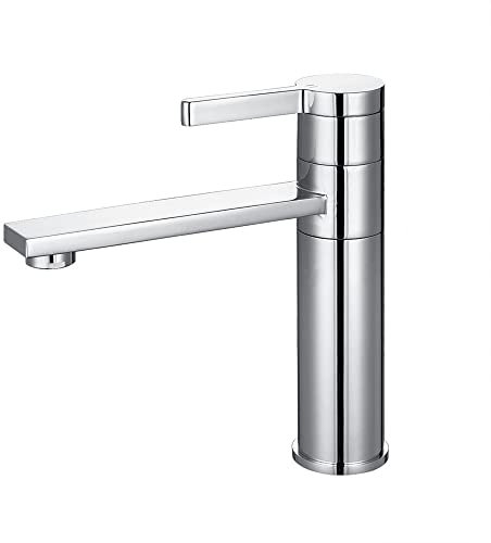 INEX EUROPA Grifo lavabo acero inoxidable 5 años de garantia cromado pulido EDSS 44844CR facil instalacion ahorro agua alta presion graduable