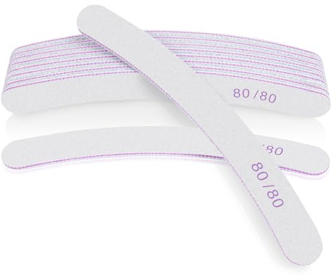 LOPHE 10 lime professionali double face grana 80/80 nail styling set per manicure salone uso domestico