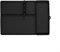 Silicone BBQ Mat with Built in Organization Features for Maintaining a Tidy Cooking Area (Black)