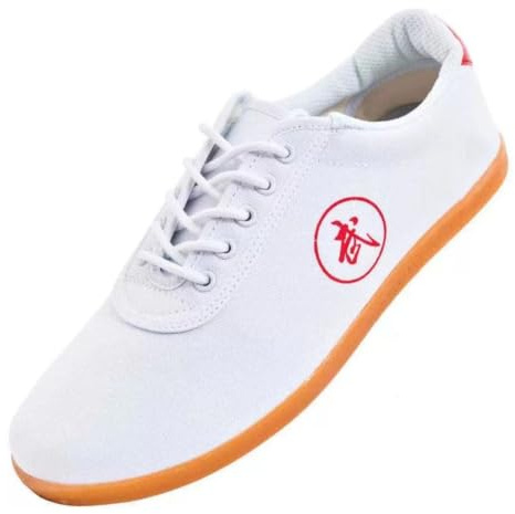 HAJHI Con Cordones Zapatos De Taekwondo Holgados Oxford Suaves Suela Zapatillas De Gimnasia Antideslizantes Transpirables De Lona Tai Chi Zapatos Para Wing Chun Monje