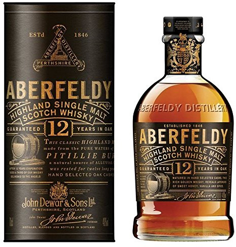 Aberfeldy Highland Single Malt Whisky 12 Jahre (2 x 0.7 l)