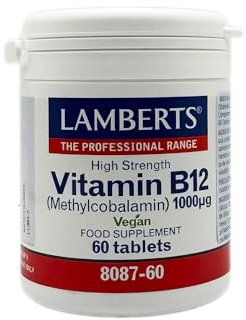 Lamberts Vitamina B12 1000ug - 60 Tabletas