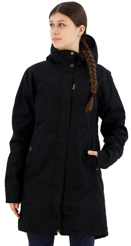 Fjällräven Damen Parka Kirunda Padded, Black, XL, 89644-550