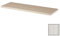 RONNIEART PANNELLO RIPIANO MENSOLA LEGNO LARICE SBIANCATO 120x40 cm 38 mm STILE MINIMALISTA
