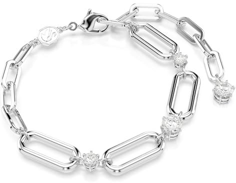 Swarovski Constella Armband, Weißes und Rhodiniertes Damenarmband mit Swarovski Zirconia