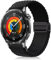 YealRed 22mm Nylon Armband Kompatibel mit Huawei Watch GT 5 Pro 46mm /GT 5 /GT 4 /GT 3 /GT 2 /GT 2 Pro ECG, Sport Uhrenarmband für Huawei Watch 4 46mm /4 Pro 48mm /3 Pro /2 Classic (Schwarz)