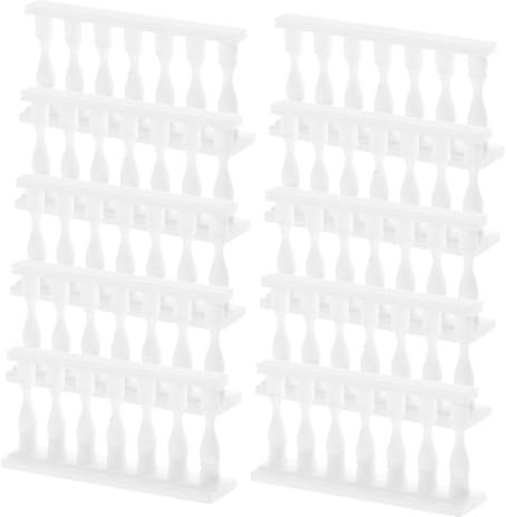 JOINPAYA 10pezzi Recinzioni in Plastica Per Case Delle Bambole Recinzioni Decorative Durevoli Per Micro Paesaggi in Miniatura Per Delle Fate e Modellini Accessori Creativi Per
