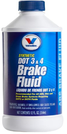 Valvoline 601457-12PK DOT 3 and 4 Brake Fluid - 12 oz., (Case of 12)