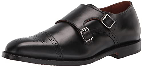 Allen Edmonds Mens St.John's Monk-Strap Loafer Black 7 D