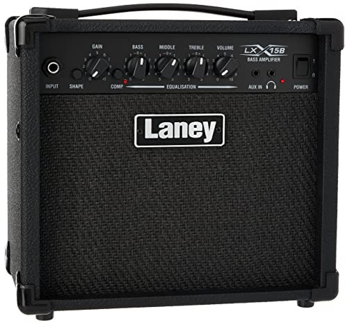 Laney LXB Series LX15B - Bass Guitar Combo Amp - 15W - 2 x 5 inch Woofers