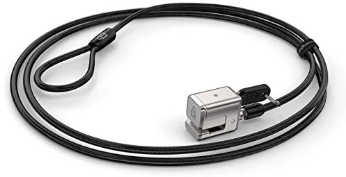 Kensington K62044WW Kabelschloss (für das Microsoft Surface Pro und Surface Go, mit aufbruchsicherer Verriegelungstechnologie, starkem Schließkopf und Carbonstahl-Kabel, 1,8 m Länge)