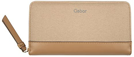 Gabor bags , SUE WALLETS, Damen, Geldbörse, one size, beige, 20x2,5x10,5cm