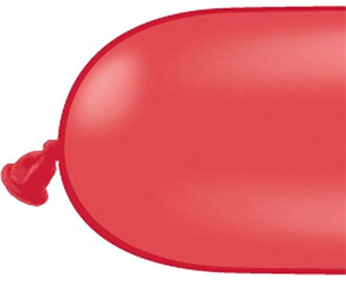 260Q Qualatex standardfärger modelleringsballonger (röd, 100-pack)
