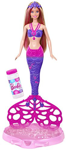 Barbie - Cff49 - Poupée Mannequin - Sirène Bulles Magiques